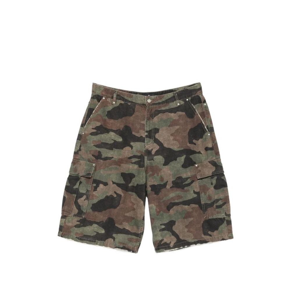 Represent Green Shorts - Cargo Shorts Men